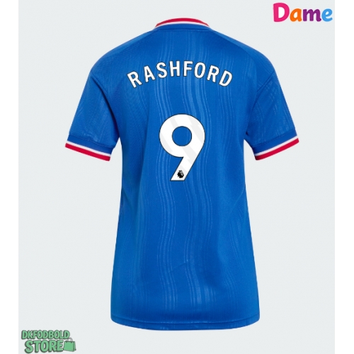 Manchester United Marcus Rashford #9 Replika Udebanetrøje Dame 2026-27 Kortærmet